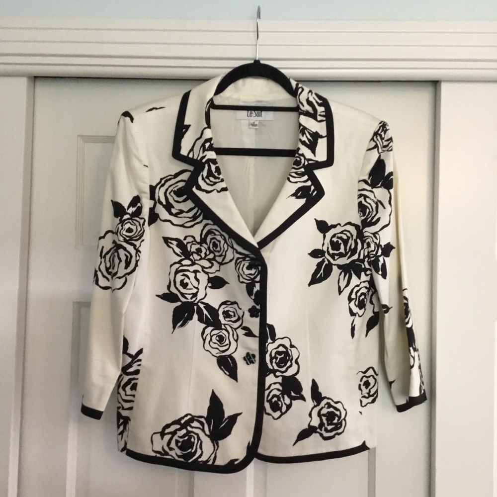 Vintage 90’s Le Suit lined jacket